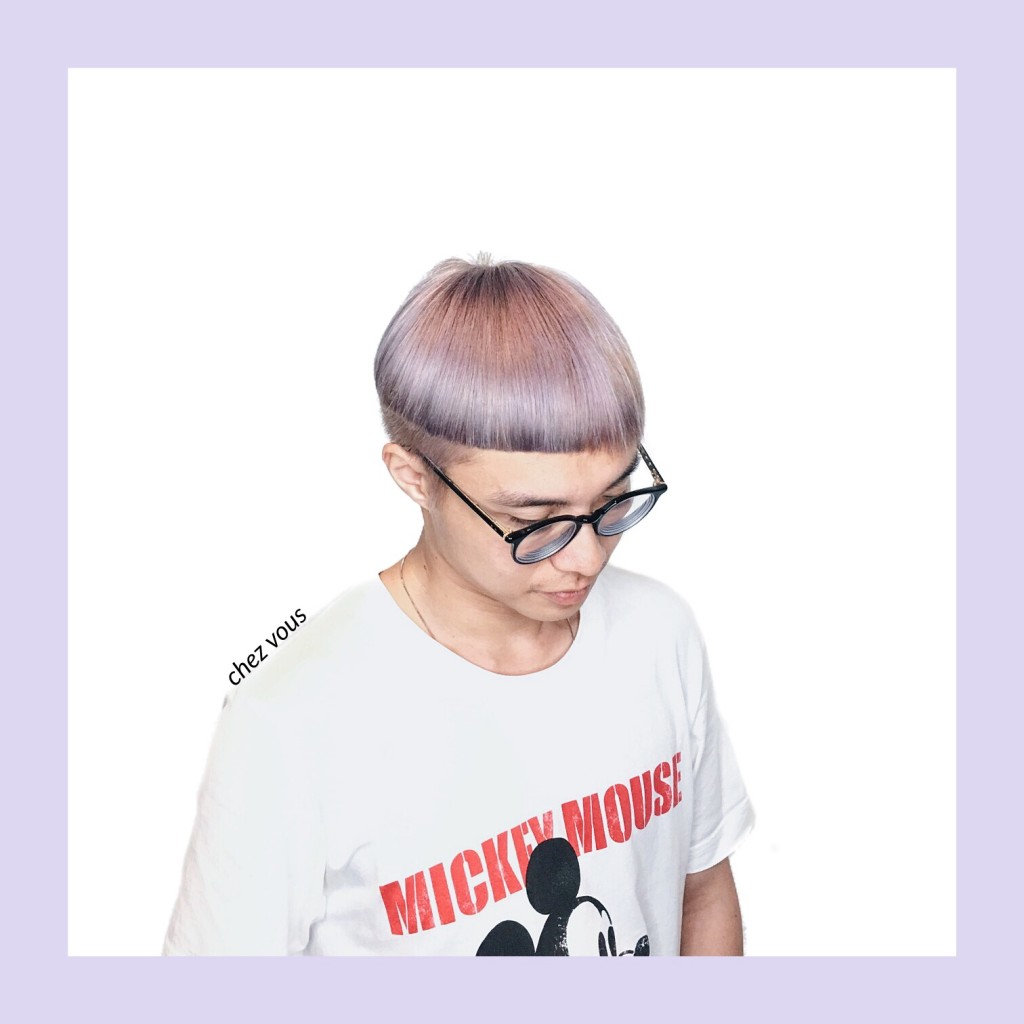 Smoky Amethyst Hair, Designed by Associate Salon Director of Chez Vous, Oscar Lee