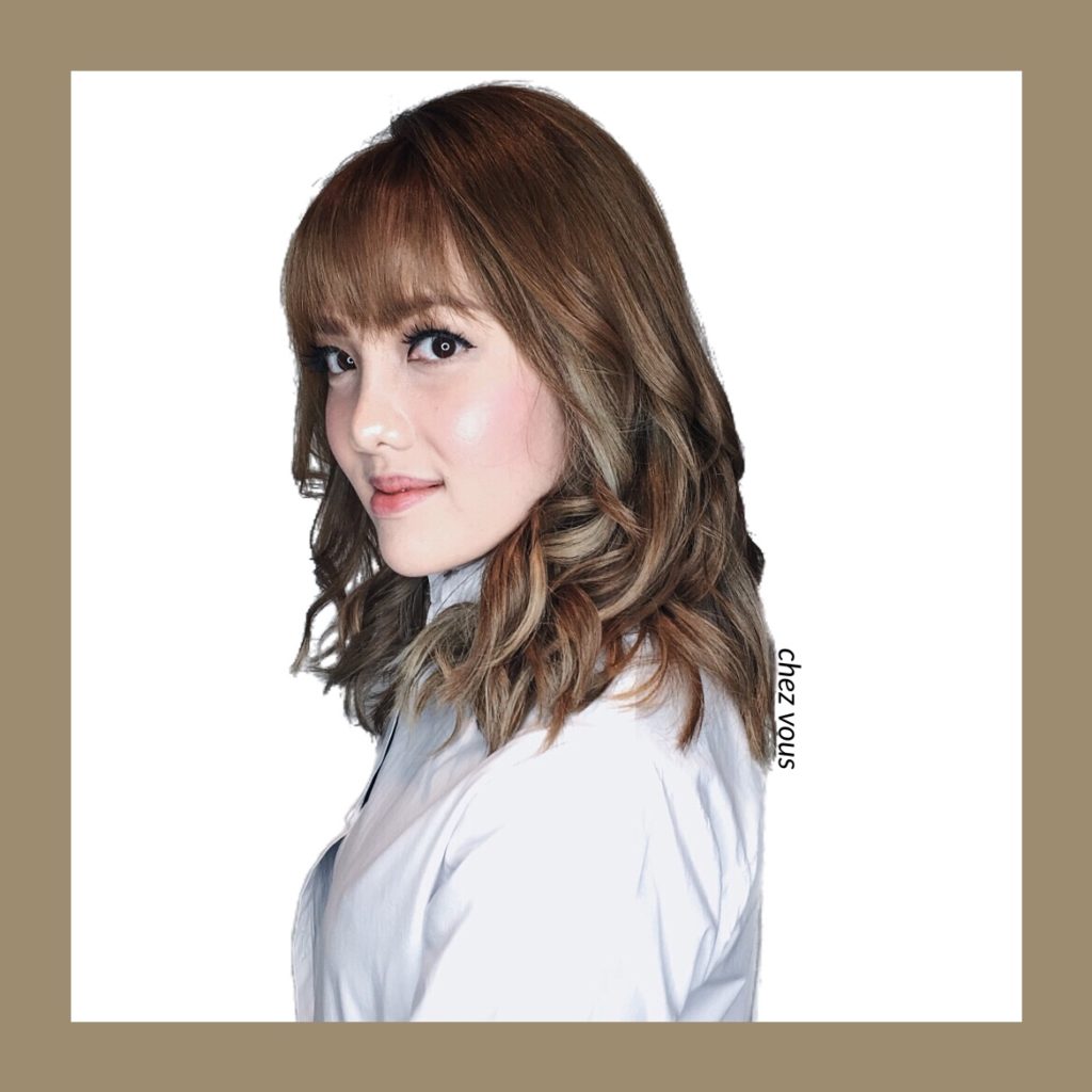 Japanese-inspired Cool Matt Brown Balayage Hair, Designed by Associate Salon Director of Chez Vous, Shawn Chia