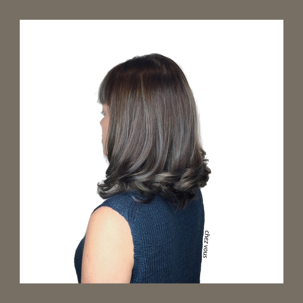 Cool Brown Balayage with Ash Blonde Highlights Hair, Designed by Associate Salon Director of Chez Vous, Veyond Chong