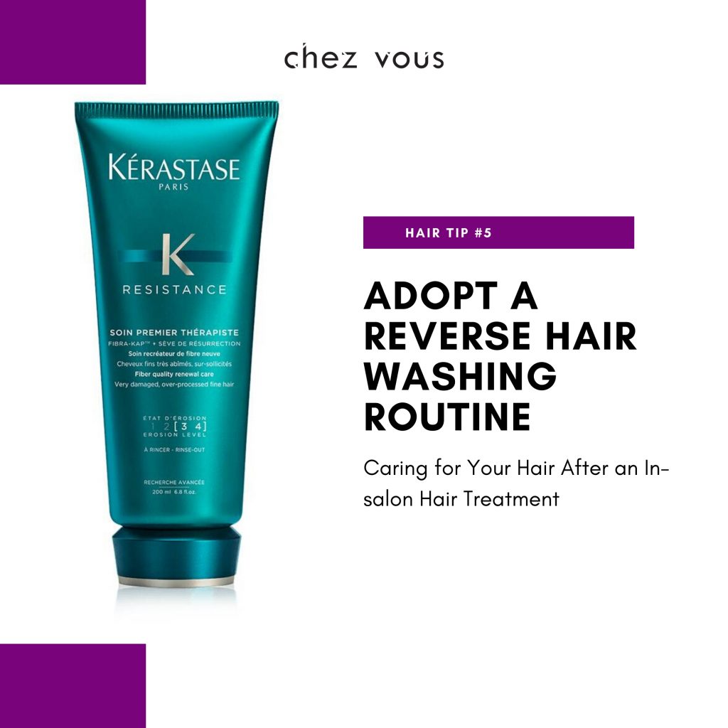 Hair Tips #5: Adopt A Reverse Hair Washing Routine