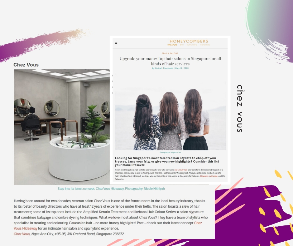 Upgrade your mane: Top hair salons in Singapore for all kinds of hair services | By Honeycombers