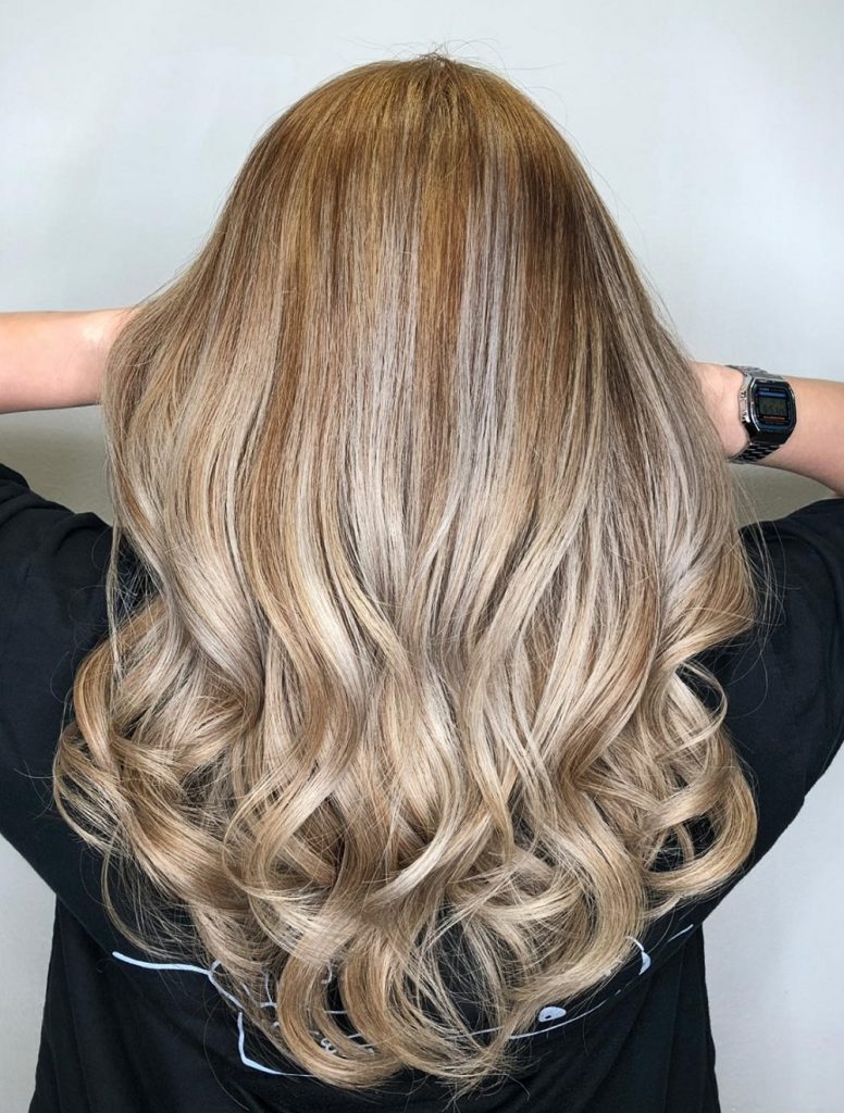 Toasted Coconut Hair designed by Associate Director of Chez Vous (Main Outlet), Veyond Chong
