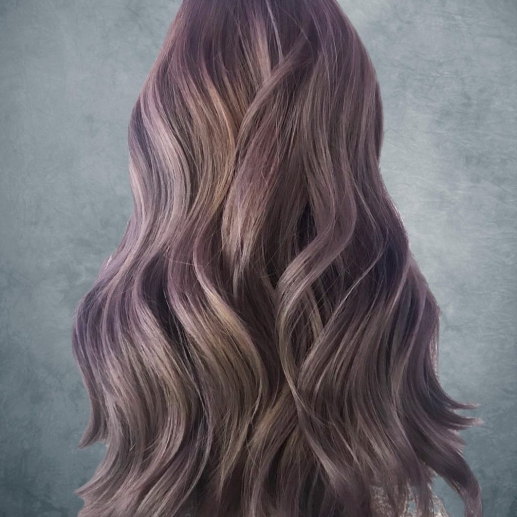 Lavender Ash Brown designed by Associate Salon Director of Chez Vous, Joyce Wan