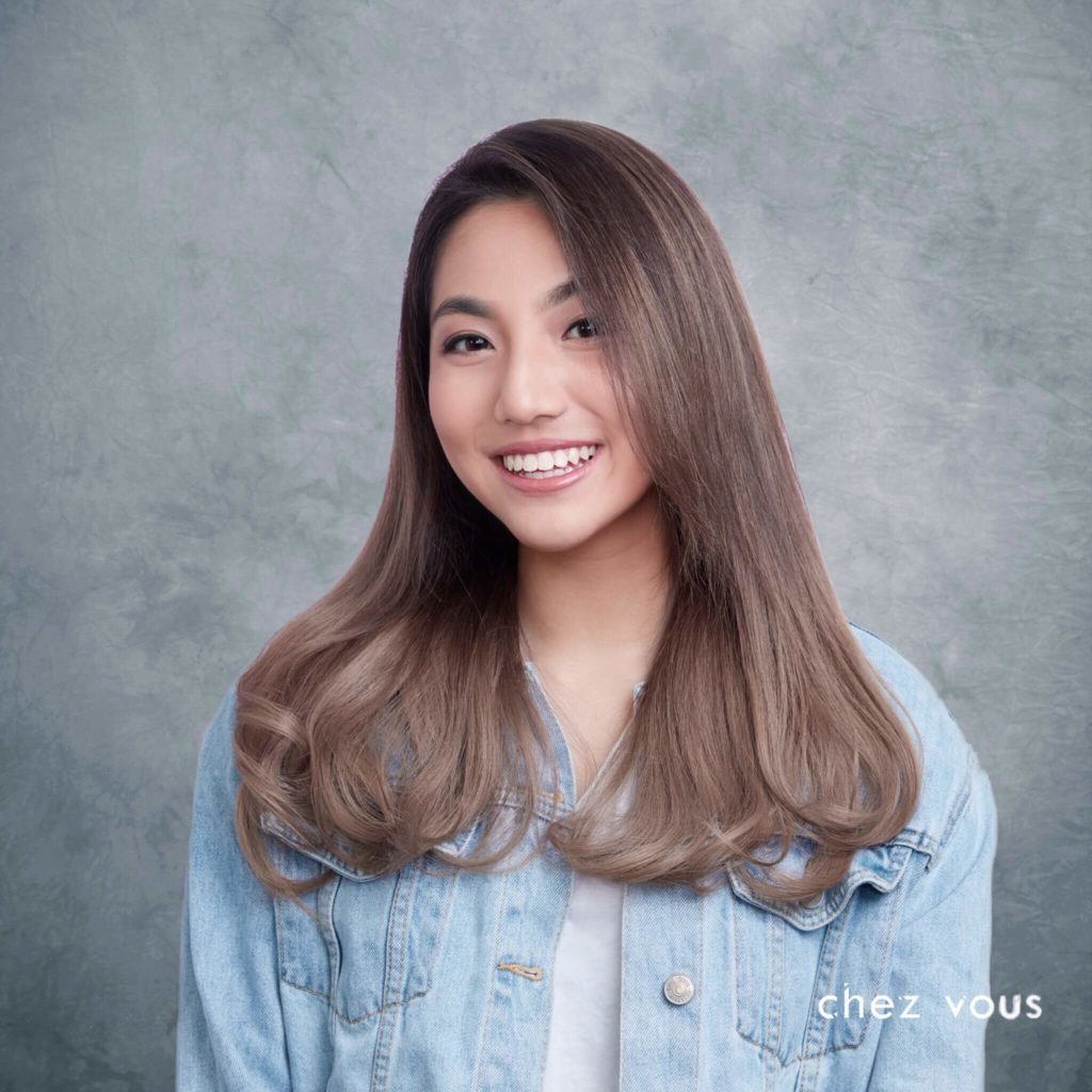 Mushroom Brown Faux Balayage, designed by Associate Salon Director of Chez Vous, Readen Chia