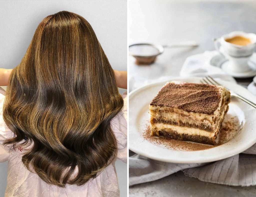 Tiramisu Brown Hair Designed by Salon Director of Chez Vous, Victor Liu