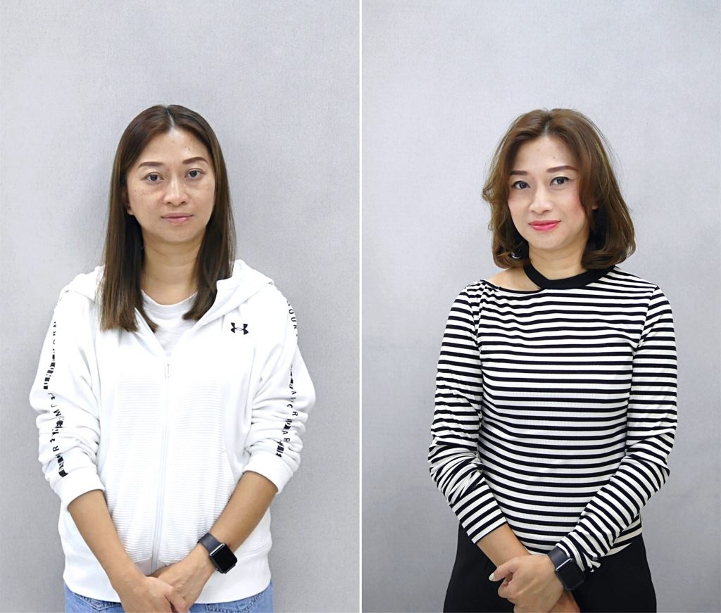 Hair Inspiration / transformation #5: Designed by Salon Director of Chez Vous, Luis Wee | Colour + Movement Perm + Haircut