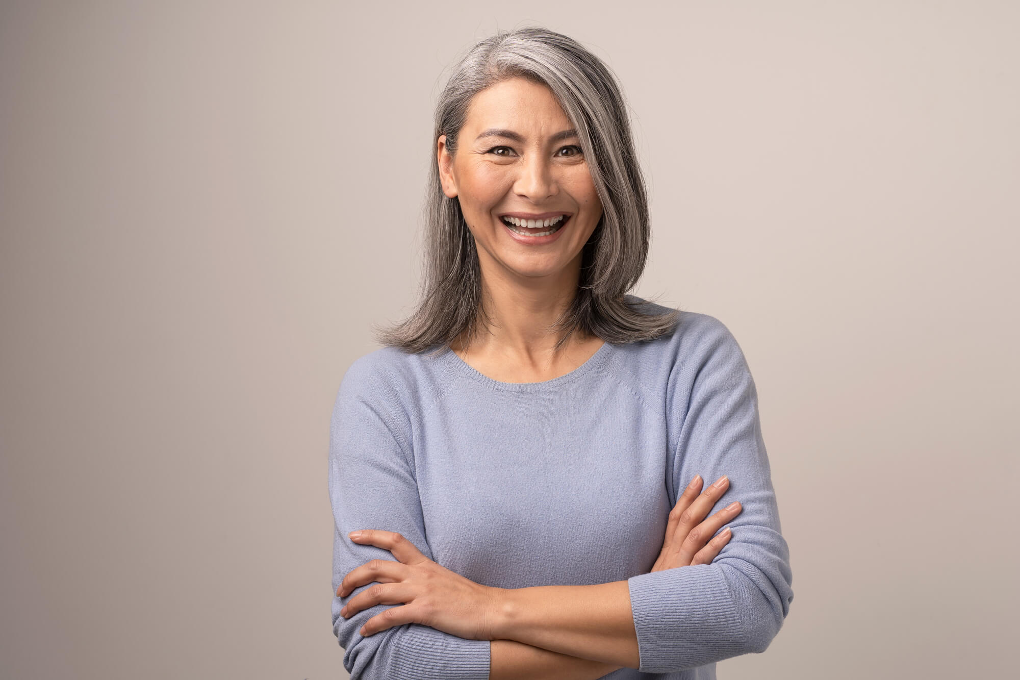 Grey Hair Transitioning takes time