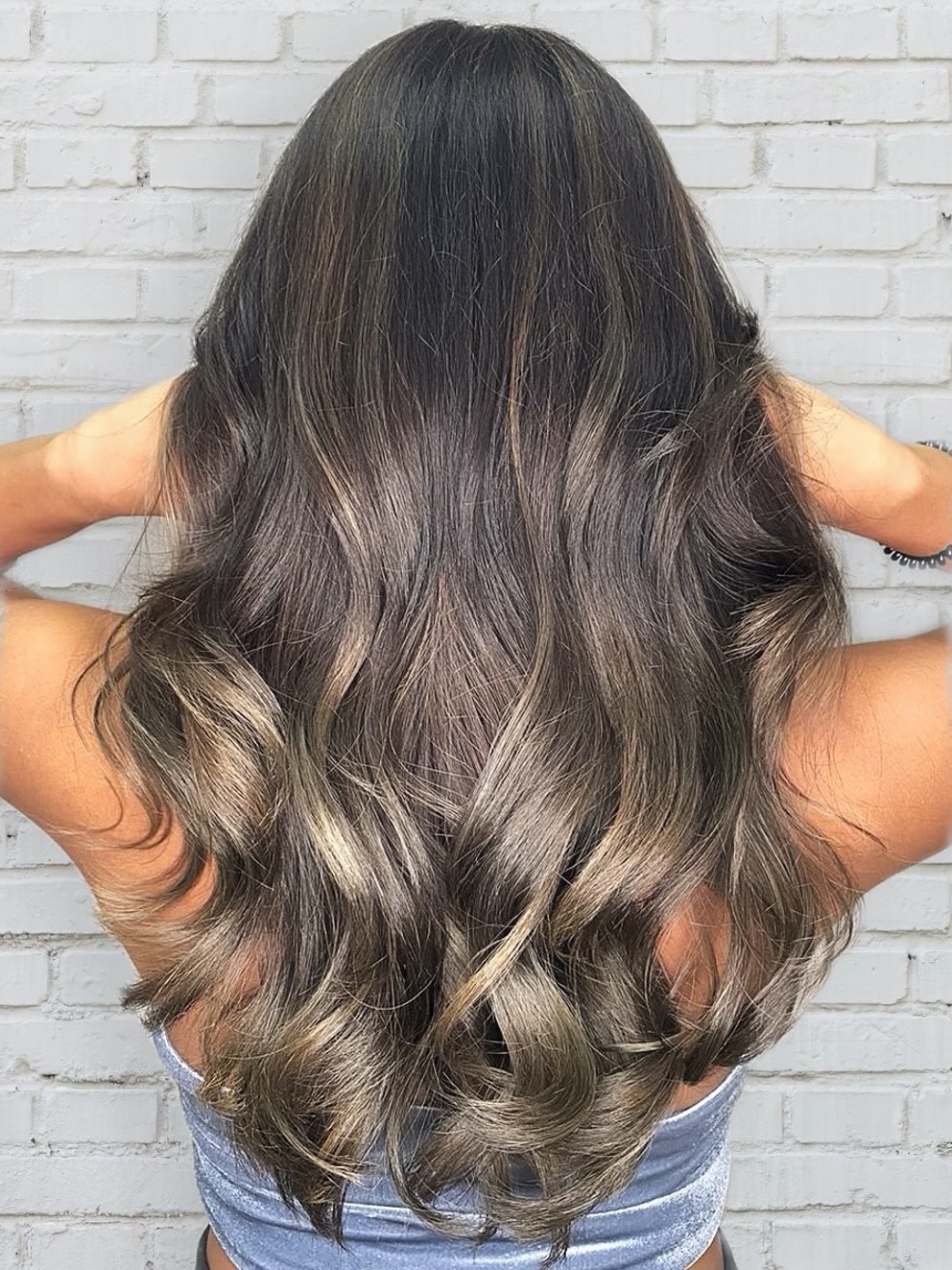 Brown Hair Colour Trend 2022: Greige Hair
