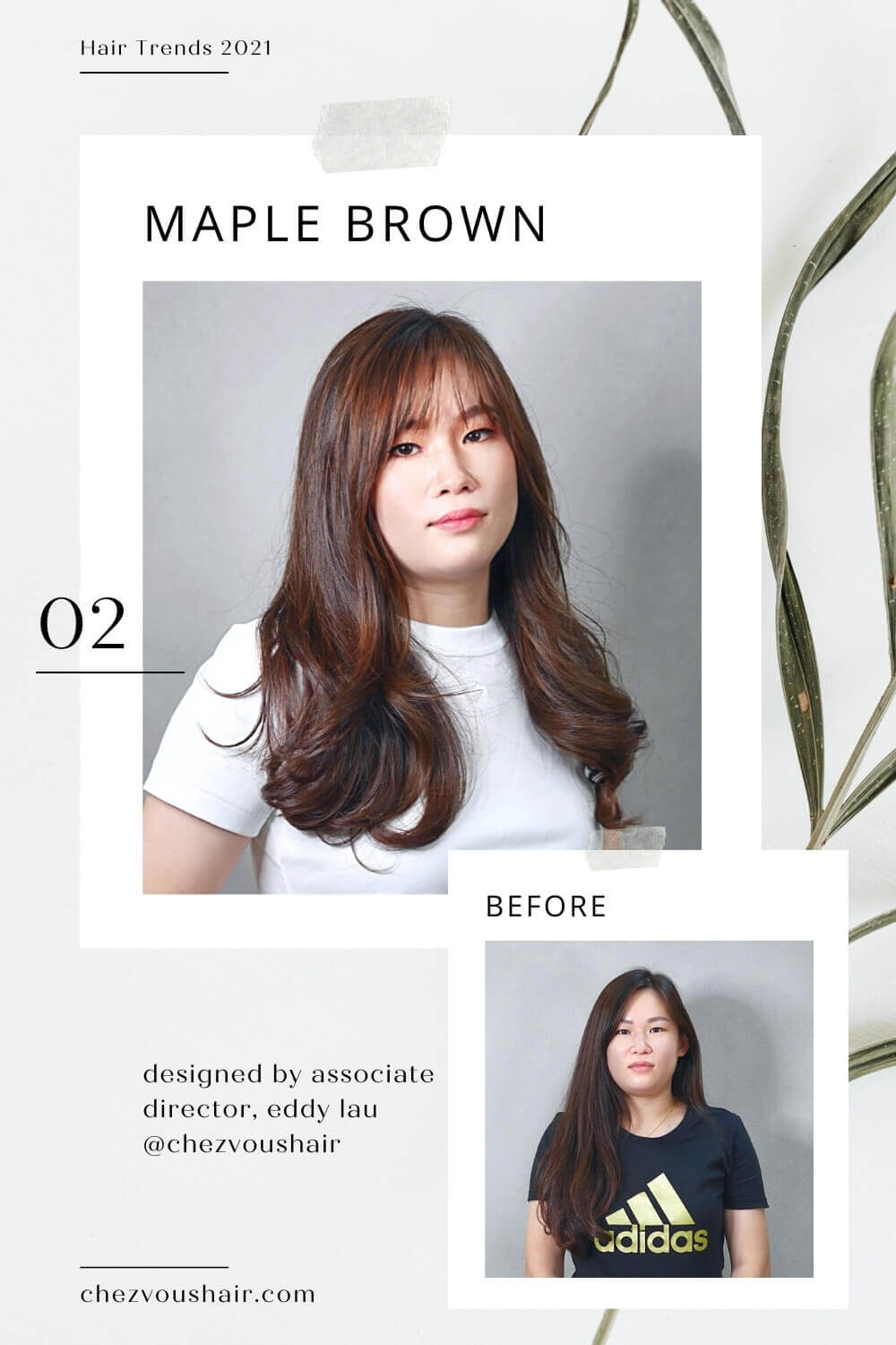 Hair Trends 2021: Maple Brown is Raging in Asia